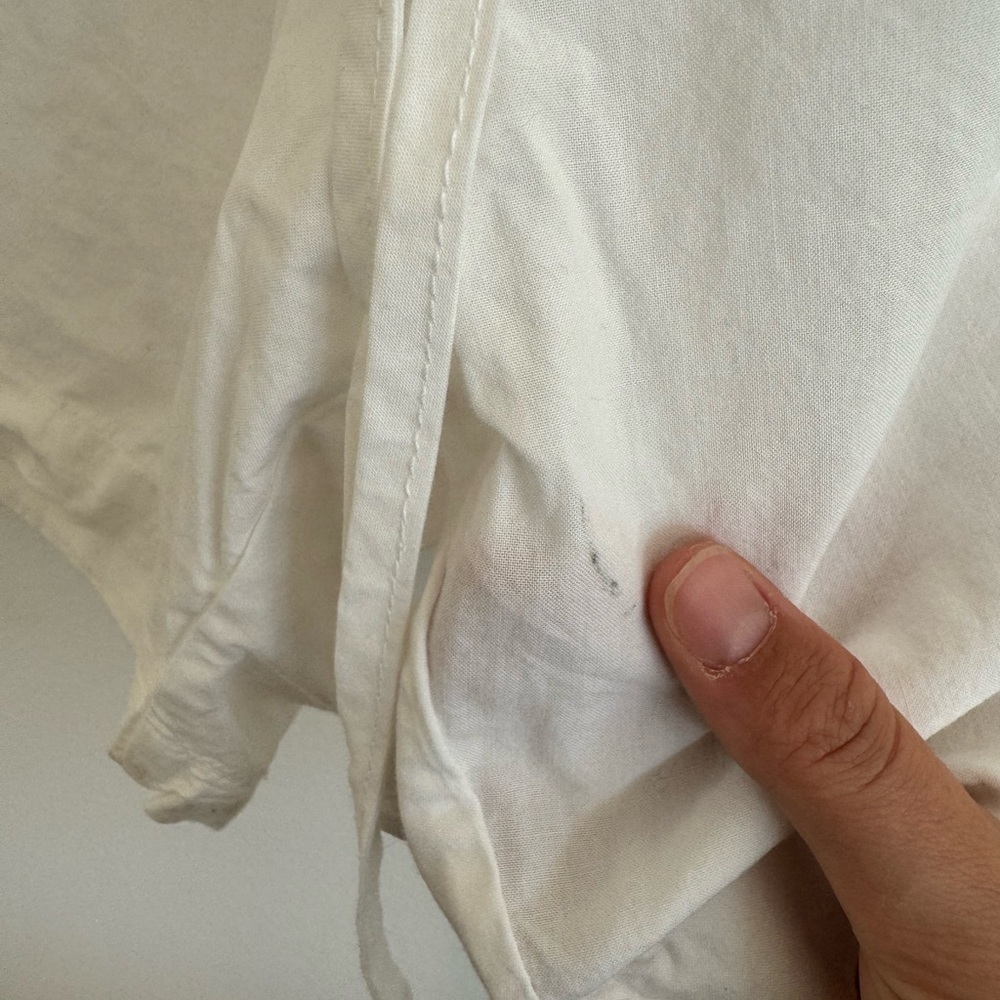 Enza Costa White Drawstring Shorts - Picture 4 of 4